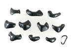 Wave Runners Screw Ons-A Dual Texture - top view