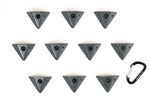 Downclimb Feet-Dual Texture - top view