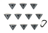 Downclimb Feet-Dual Texture - top view